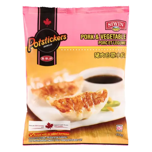 Frozen Potstickers Pork And Vegetable 454 g