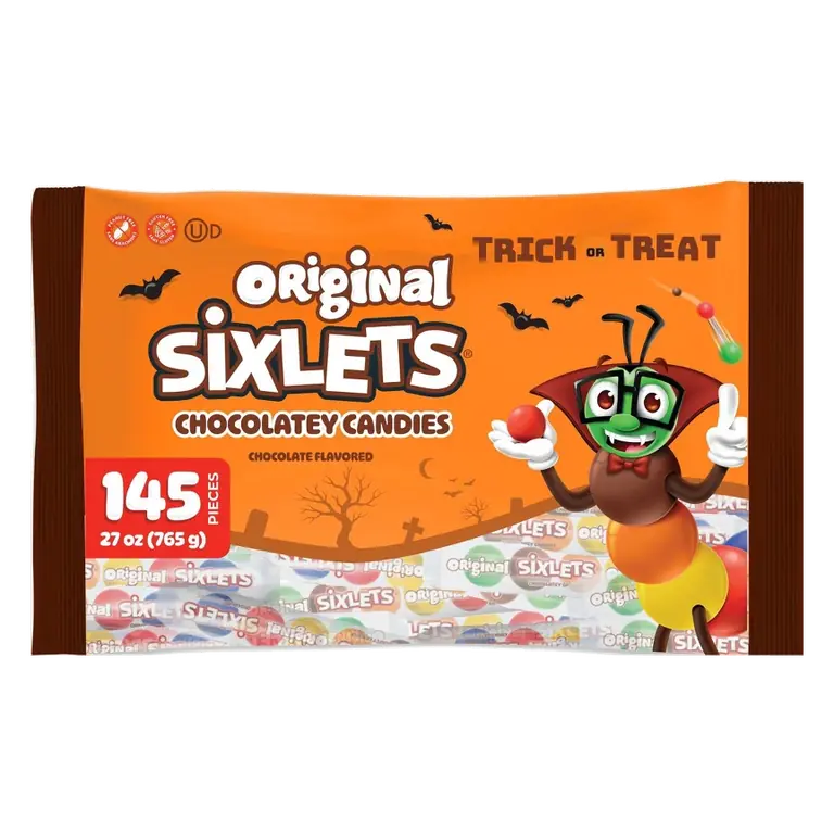 Sixlets Halloween Candy Bag, 27oz/145ct