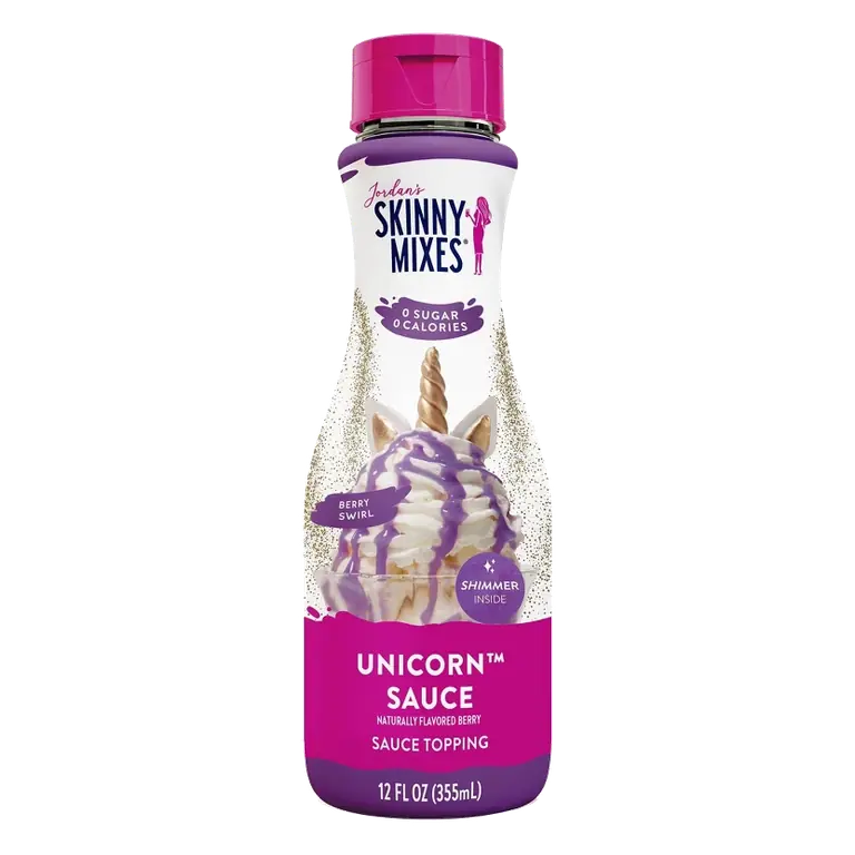 Skinny Mixes Sugar Free Unicorn Sauce, 12 fl oz: Berry Flavor