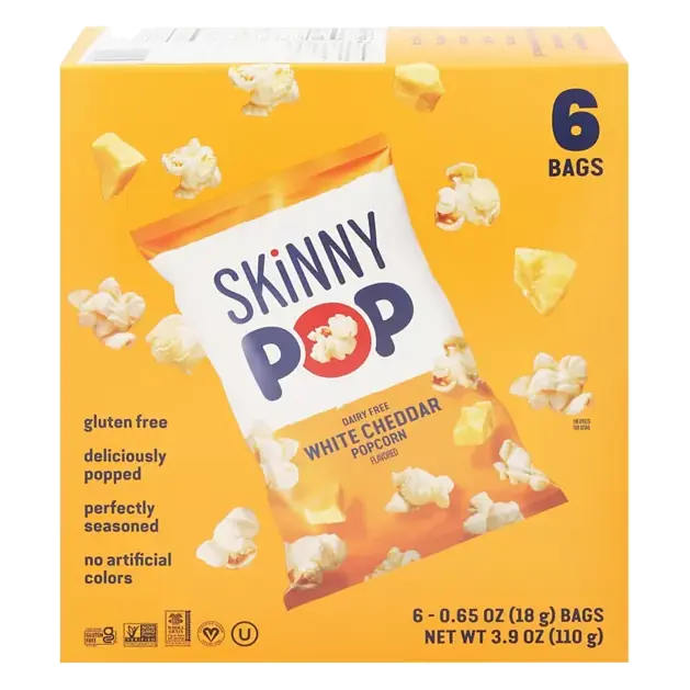 Dairy Free White Cheddar Popcorn