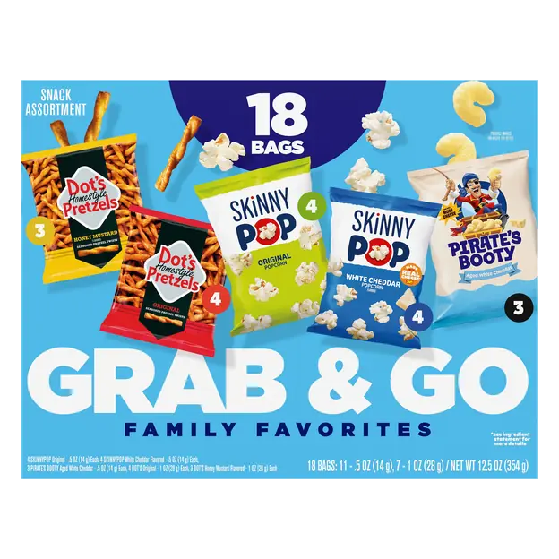 Family Favorites Snack Assortment Variety Pack - 18 ct