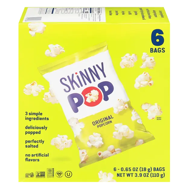 Gluten Free Popcorn - 6 ct