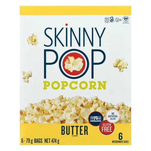 Gluten-Free Popcorn Microwave Butter 476 g