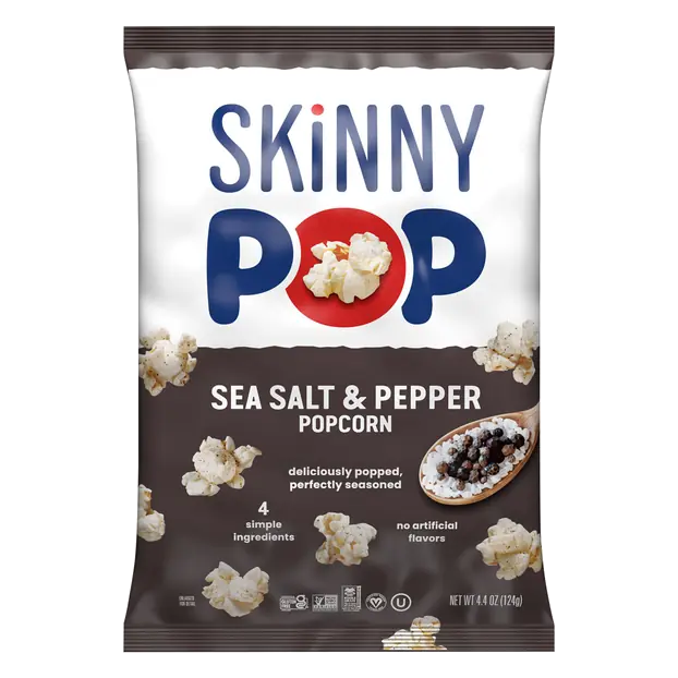 Gluten Free Sea Salt & Pepper Popcorn