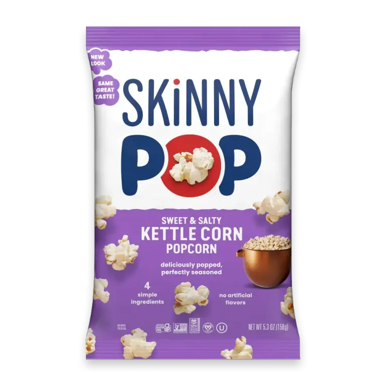 Kettle Corn Flavored Popcorn Bag