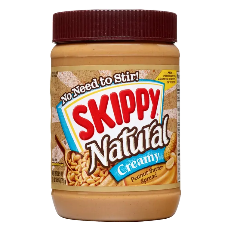 Natural Peanut Butter Spread, Creamy