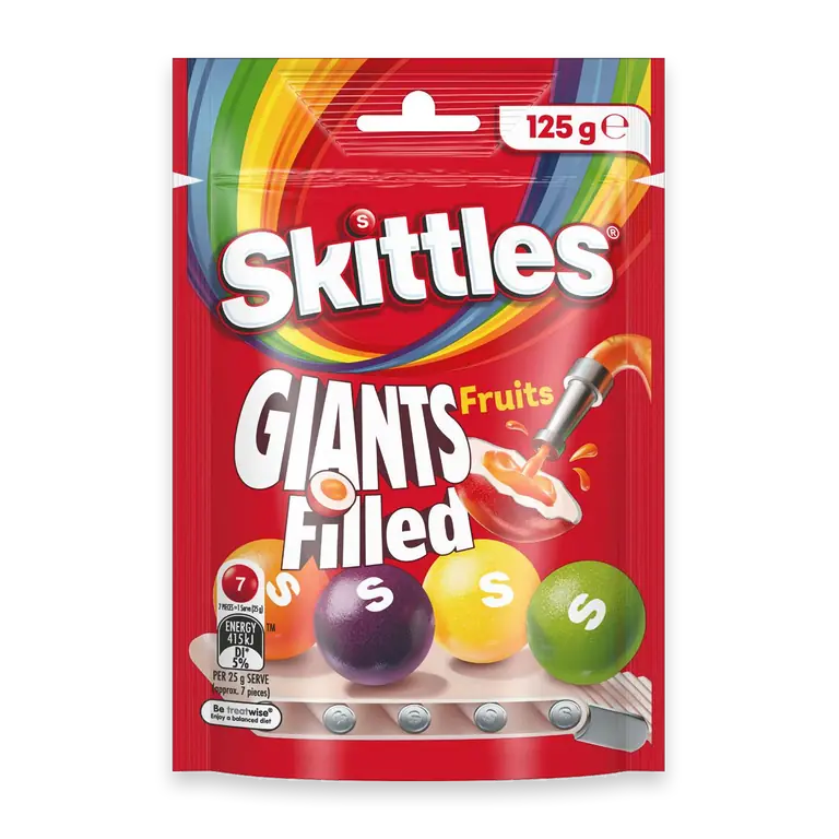 Giants Filled Fruits Chewy Lollies