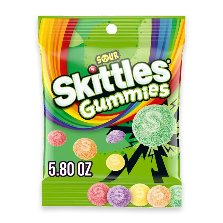 Gummies Sour Gummy Candy Assortment Bag