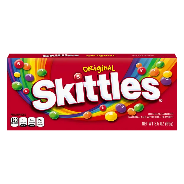 Original Bite Size Chewy Candy Movie Theater Box
