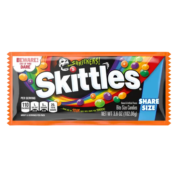 Shriekers Bite Size Halloween Candies