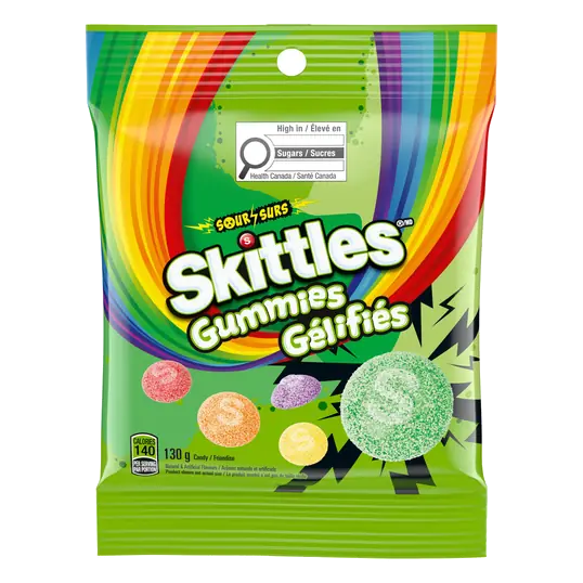 Gummies Candy Sour 130 g