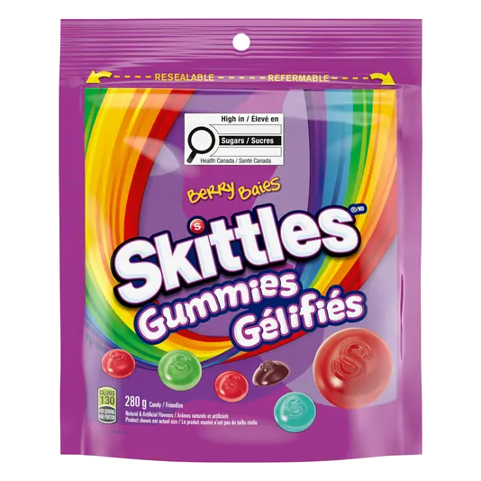 Gummy Candy Wild Berry Sharing Bag 280 g