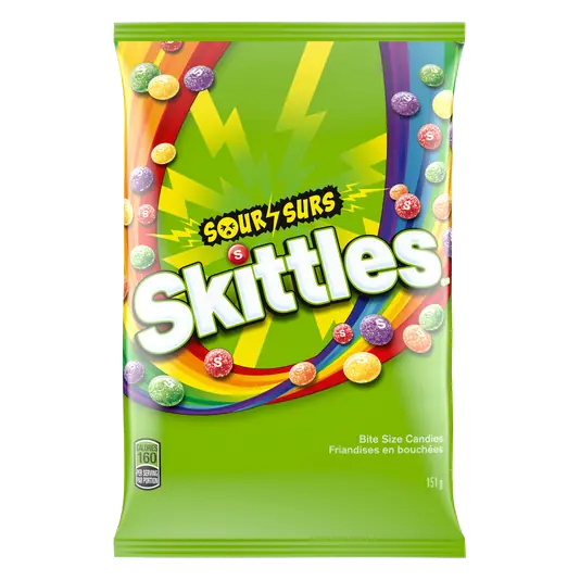 Sour Chewy Candy Bag 151 g