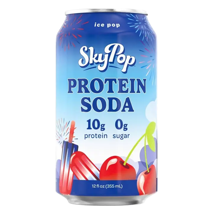 SkyPop Protein Soda, 12 fl oz