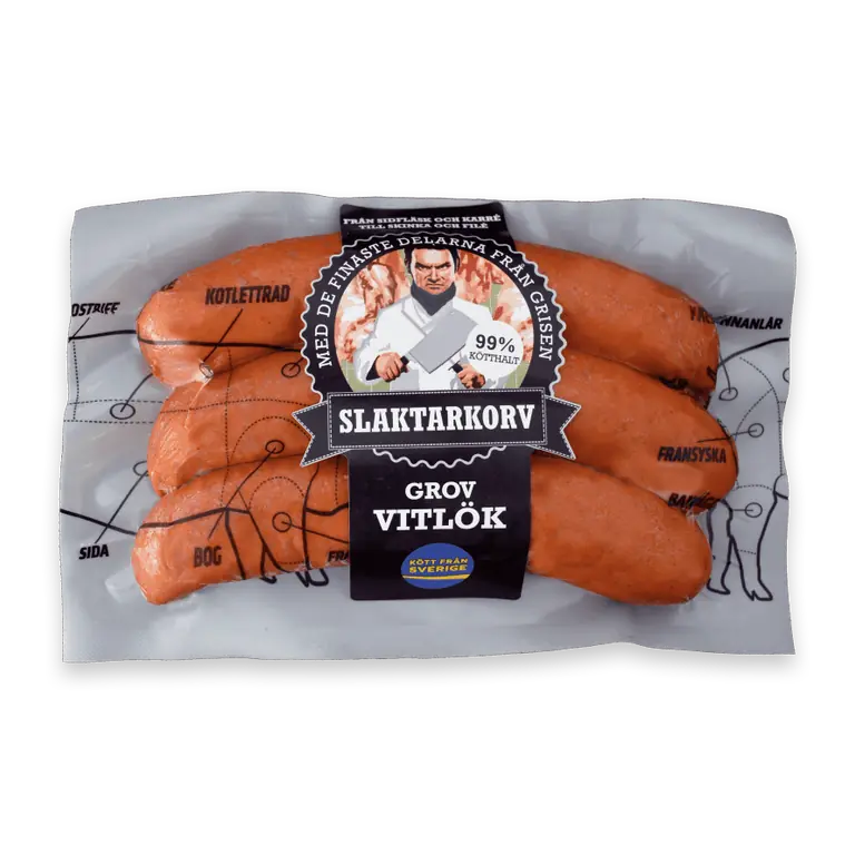 Filékorv Grov Vitlök