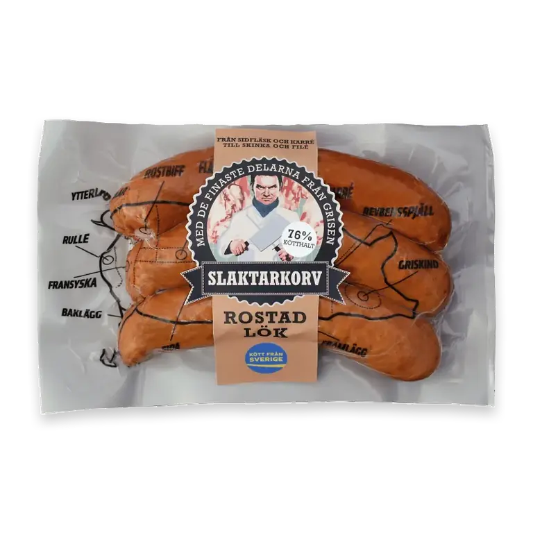 Kryddkorv Slaktark Rostad Lök 255g
