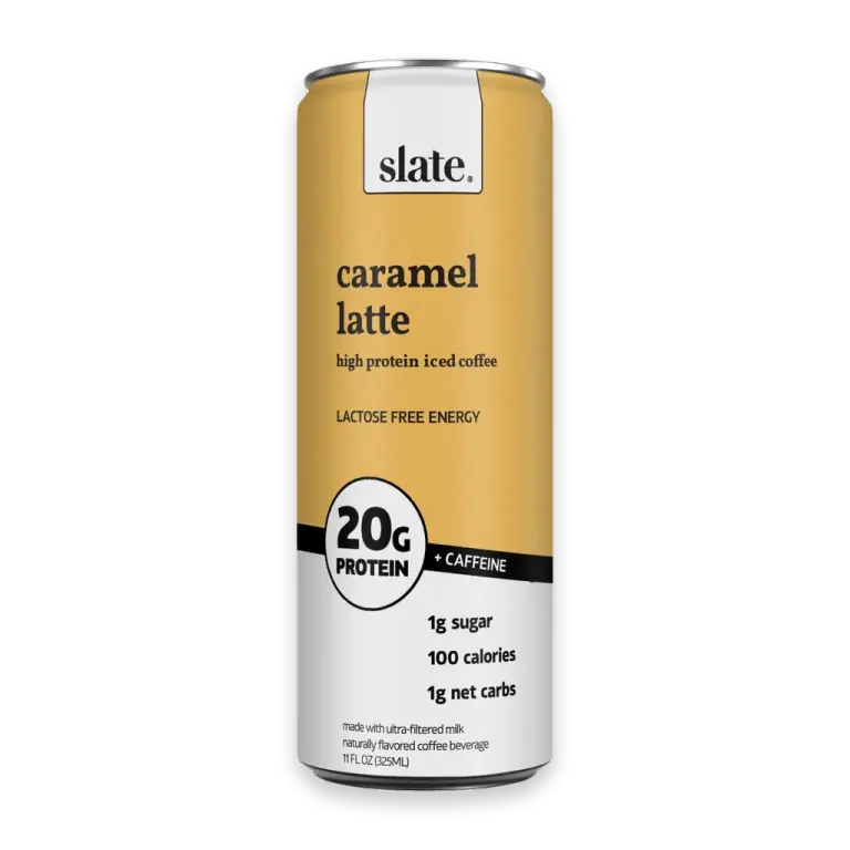 Slate Caramel Latte High Protein Iced Coffee