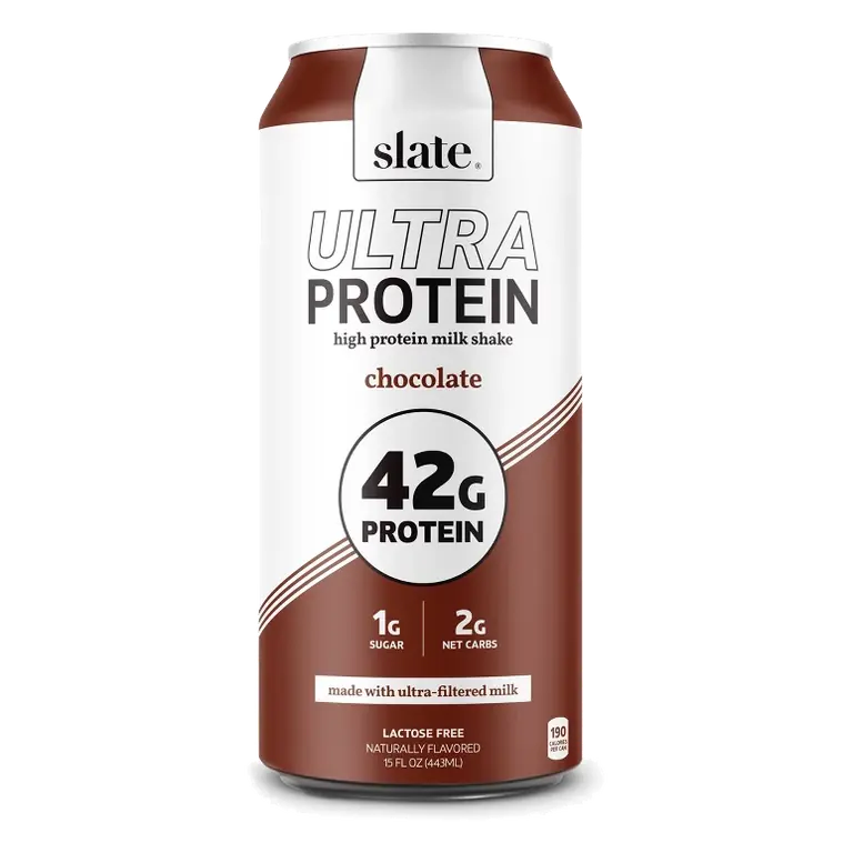 Slate Milk Chocolate Ultra 42g Protein Shake, 15 fl oz Can