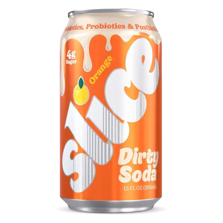 Slice Orange Dirty Soda, 12 fl oz