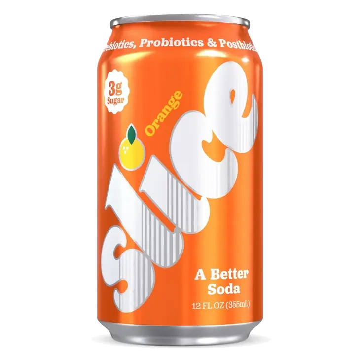 Slice Orange Soda, 12 fl oz: Gluten-Free, Vegan, Dairy-Free