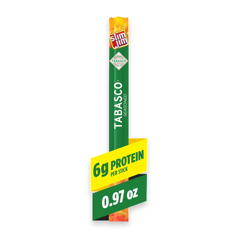 Giant Smoked Meat Sticks, Tabasco Flavor