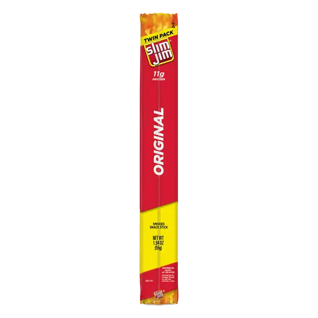 Original Giant Smoked Meat Snacks, 1.94 oz. Twin Pack