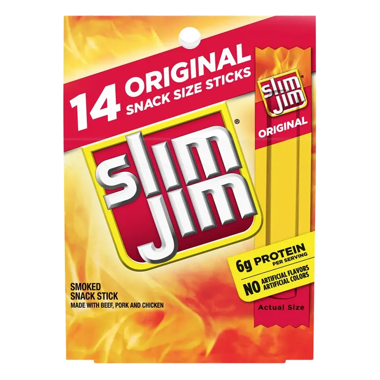 Original Smoked Snack Sized Sticks, 0.28 oz. Meat Sticks