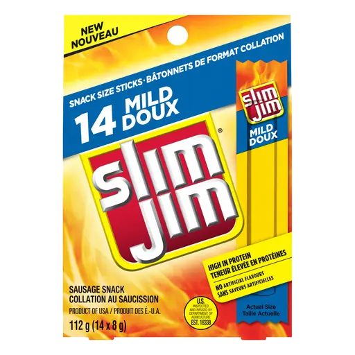 Sausage Snack Meat Stick Mild 112 g