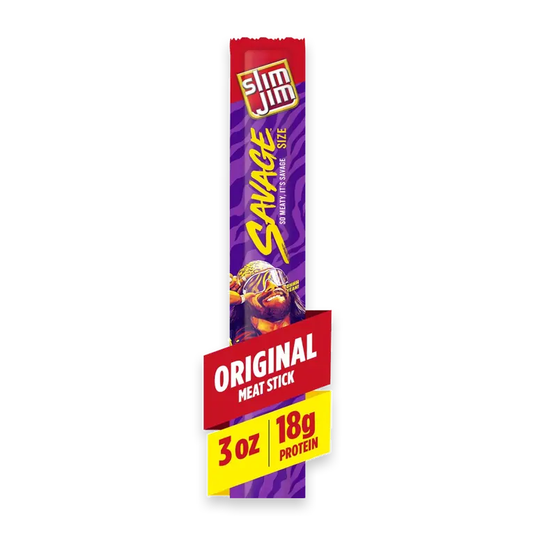 Savage Smoked Meat Sticks, Original Flavor