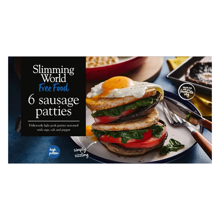Slimming World 6 Sausage Patties 342g
