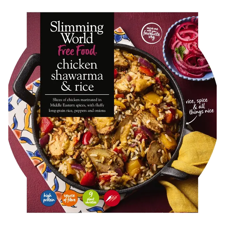 Slimming World Chicken Shawarma & Rice 550g