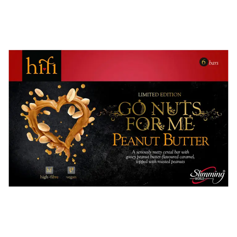 Slimming World Hifi Go Nuts For Me Peanut Butter 6 x 20g