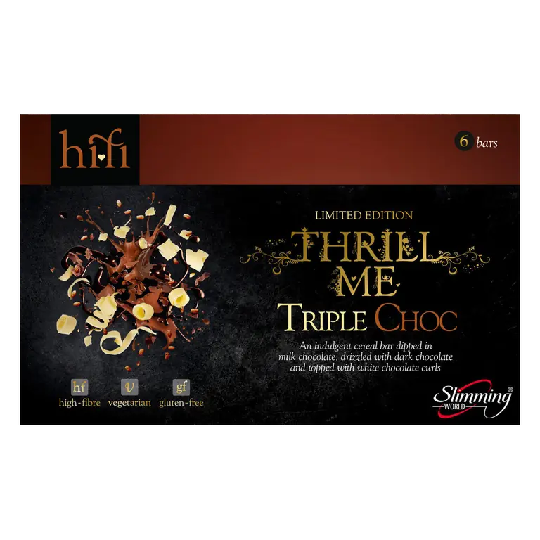 Slimming World Hifi Thrill Me Triple Choc Bars x 6 Pack