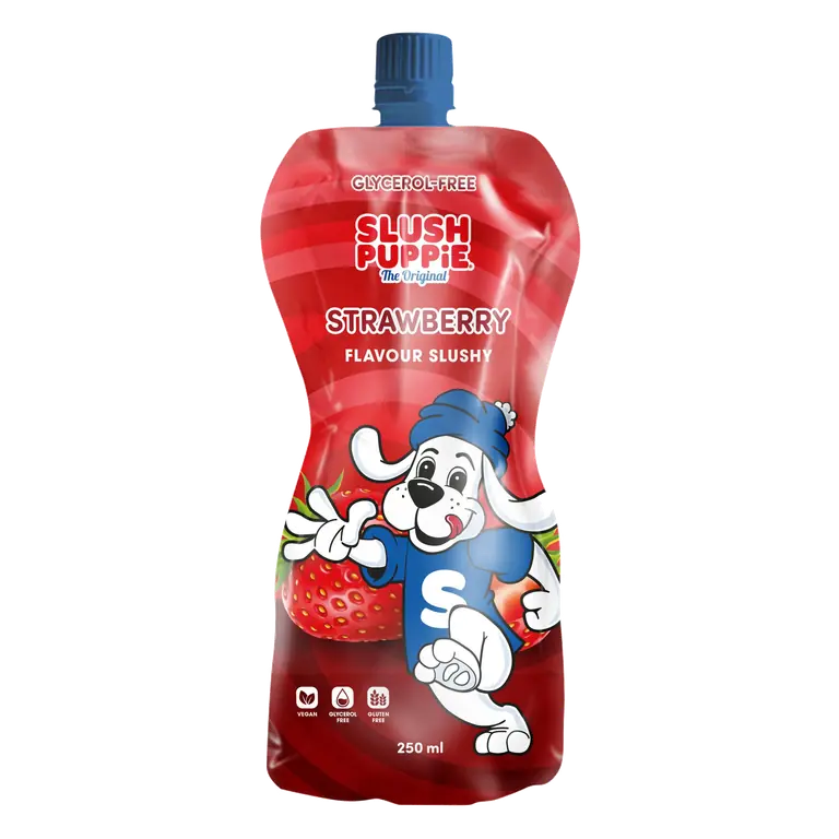 Slush Puppie The Original Strawberry Flavour Slushy 250 ml