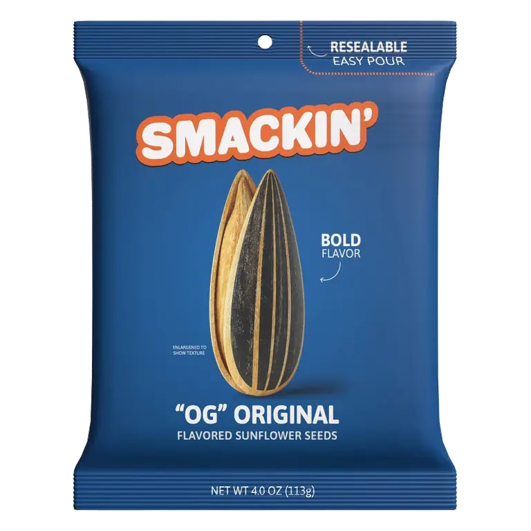 SMACKIN' Original Sunflower Seeds, 4oz
