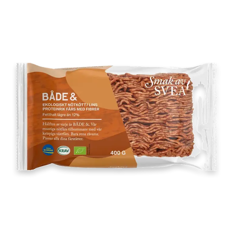 Både & Nöt och Linsfärs Färsk 400g KRAV