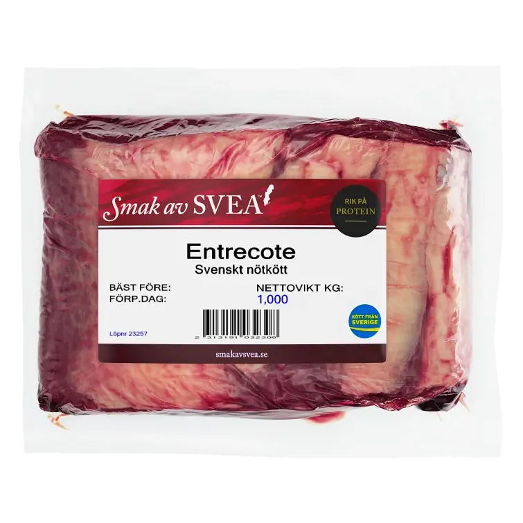 Entrecôte Färsk ca 1kg