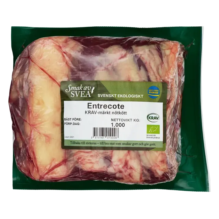 Entrecôte Färsk i bit ca 1kg