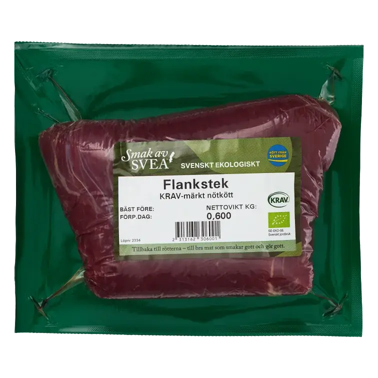 Flankstek Färsk ca 600g KRAV