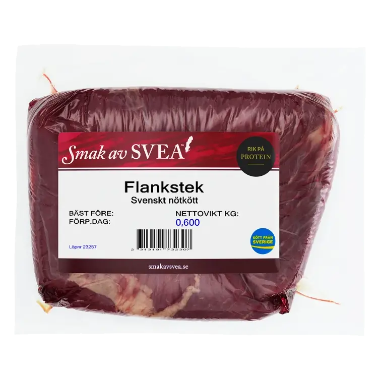 Flankstek Färsk ca 600g
