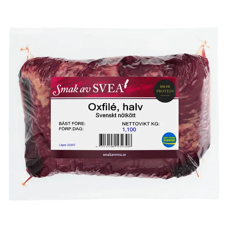 Oxfilé Färsk i bit ca 1,1kg