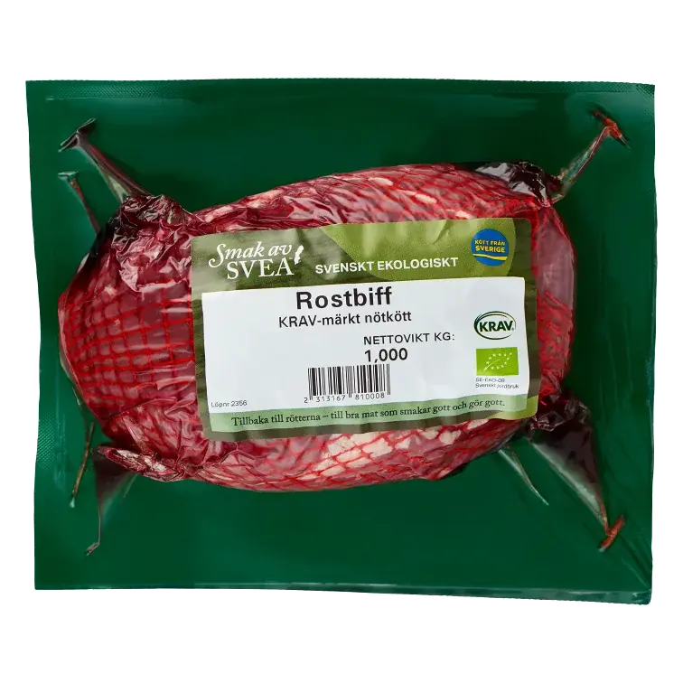 Rostbiff Färsk ca 1kg KRAV