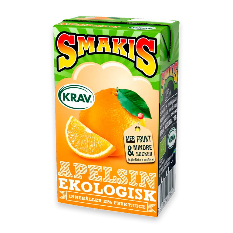 Fruktdryck Apelsin Eko