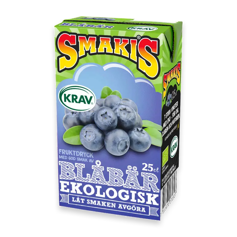 Fruktdryck Blåbär Eko