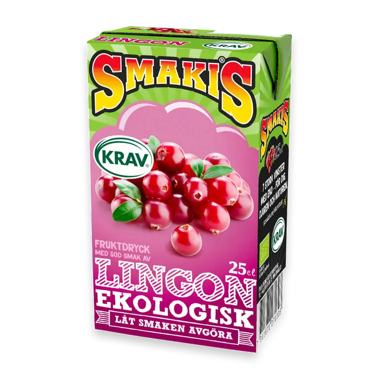 Fruktdryck Lingon Eko