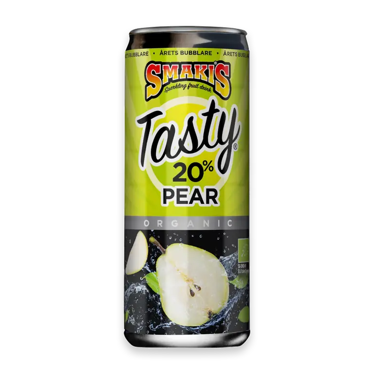 Kolsyrad fruktdryck Tasty Päron
