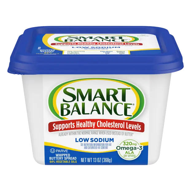 Low Sodium Whipped Vegetable Oil Buttery Spread