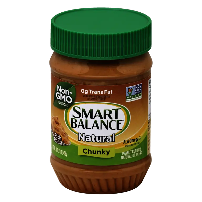 Peanut & Flaxseed Oil Spread Chunky