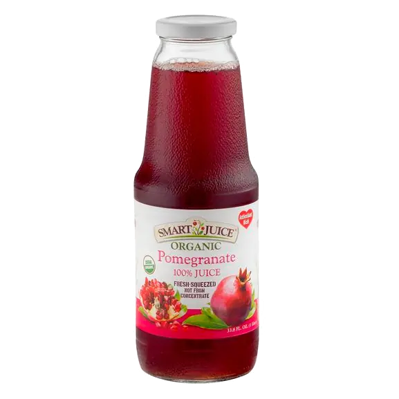 100% Pomegranate Juice Not From Concentrate Organic