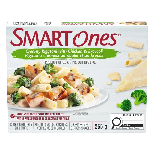 Frozen Creamy Rigatoni With Chicken & Broccoli 255 g